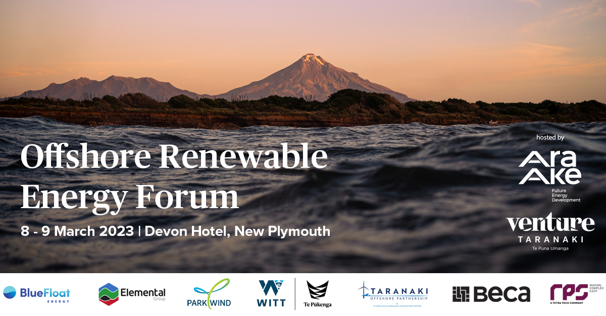 LinkedIn post Offshore Renewable Energy Forum with sponsors v2